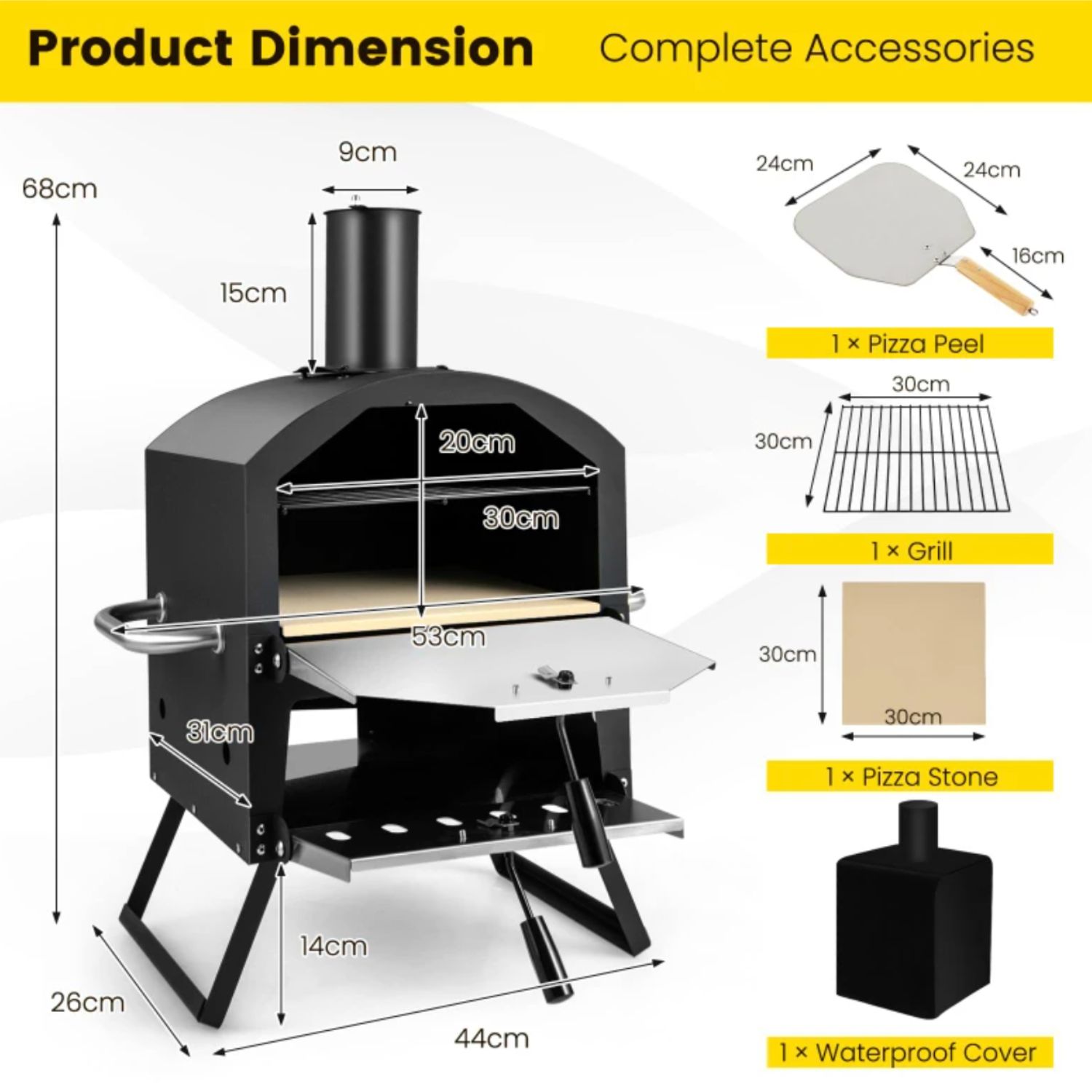 2 Layer Wood Fired Pizza Oven: image 7