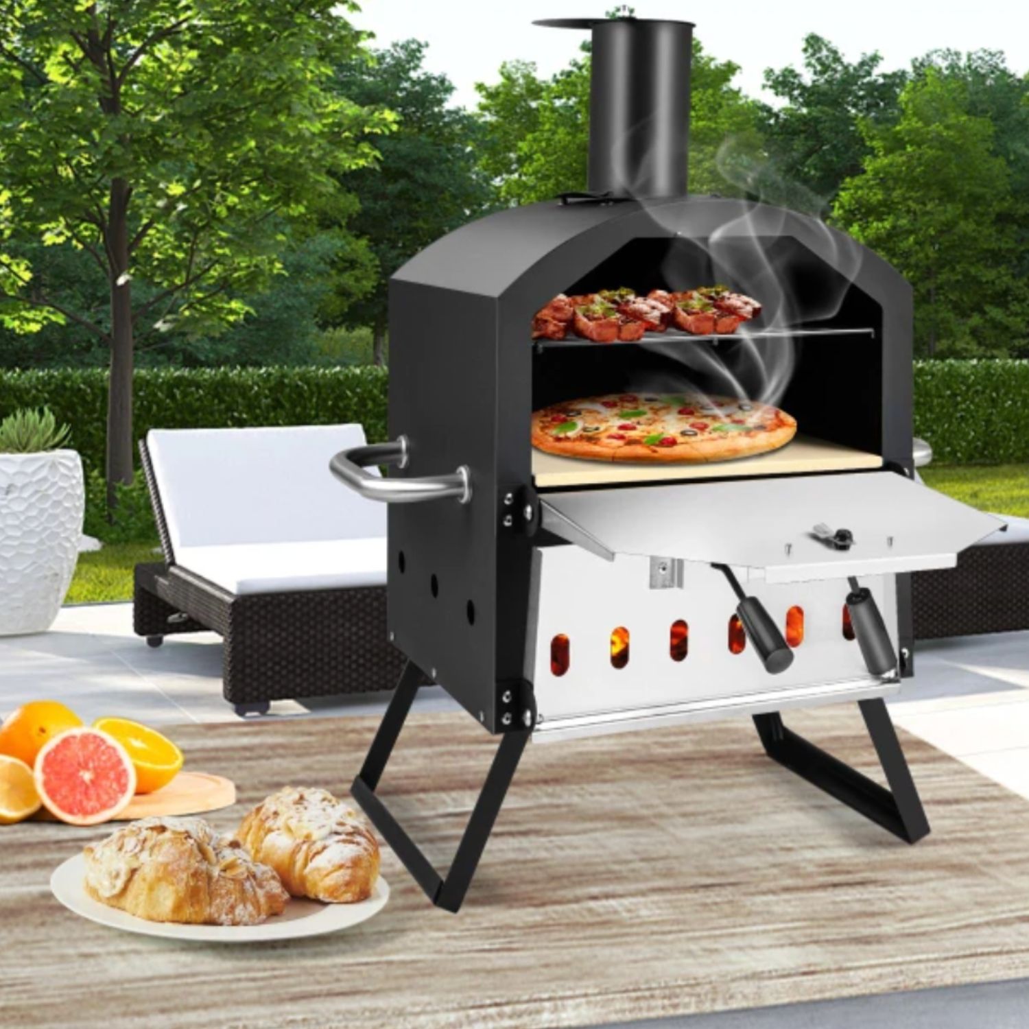 2 Layer Wood Fired Pizza Oven: image 10