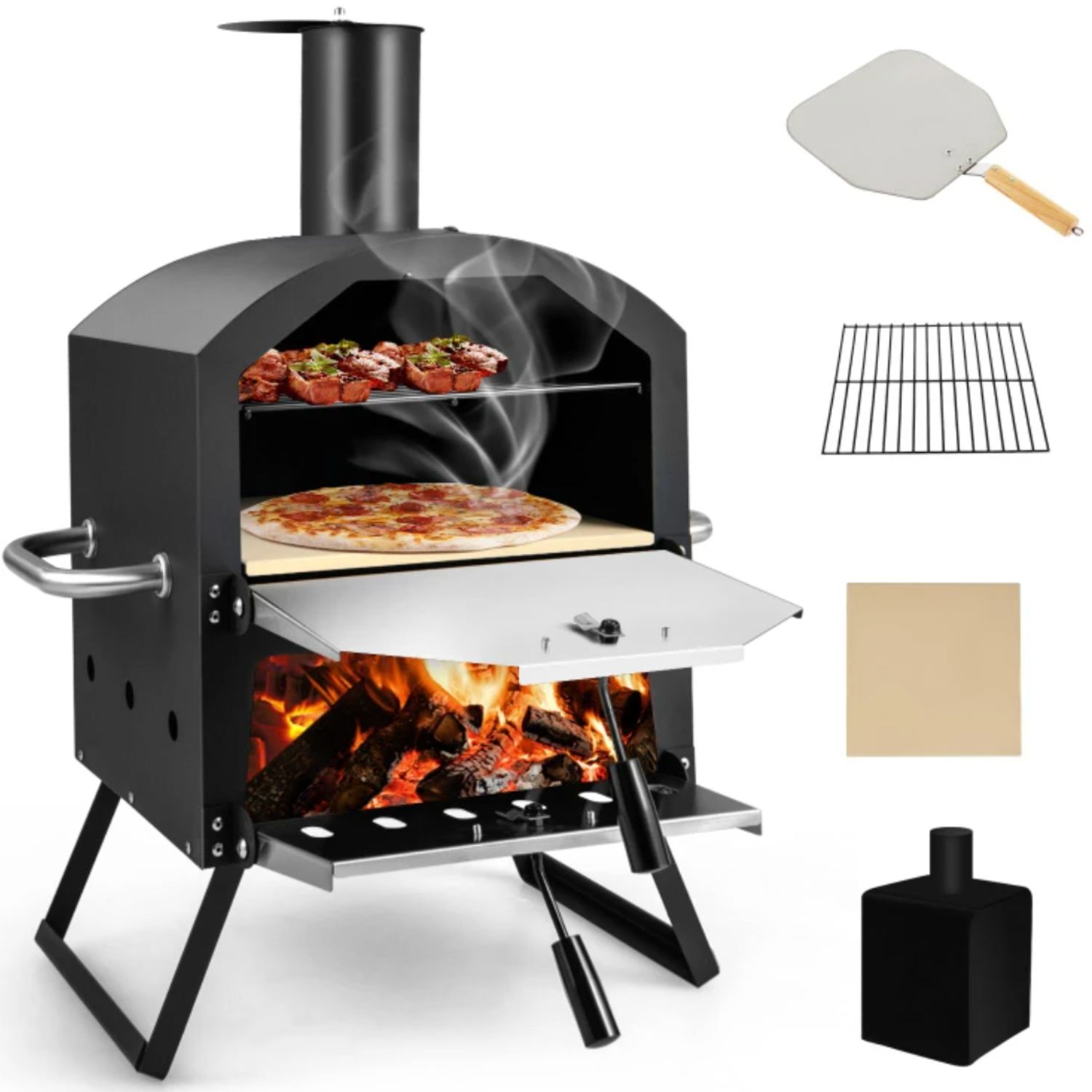 2 Layer Wood Fired Pizza Oven